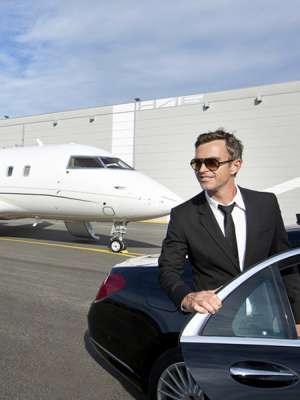 Passenger FBO aviation Sky Valet